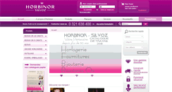 Desktop Screenshot of horbinor.fr
