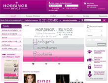 Tablet Screenshot of horbinor.fr